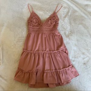Pink dress from Shein